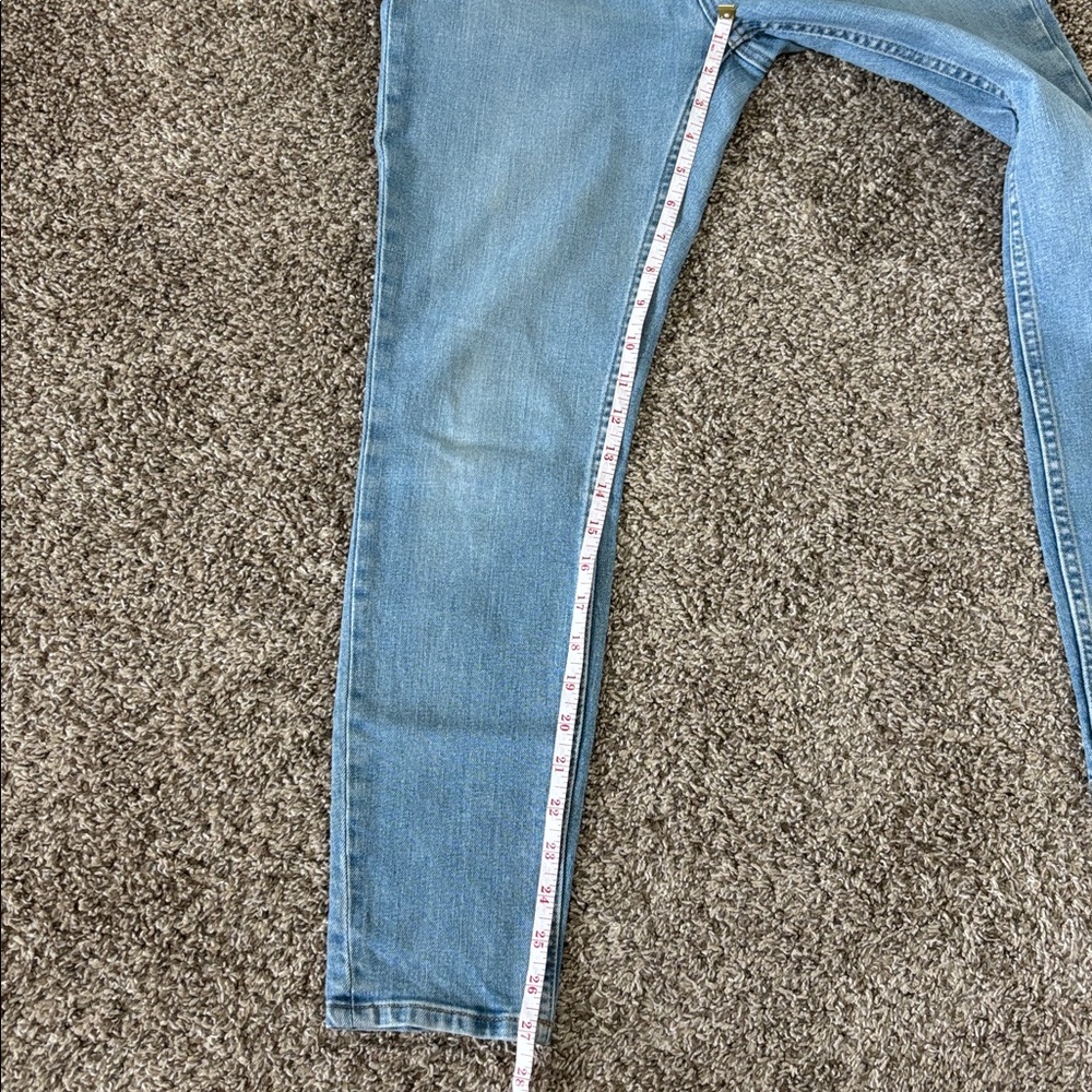 Everlane Women’s Bluewash Strech High Rise Ankle Jeans Size 28 - Picture 5 of 11